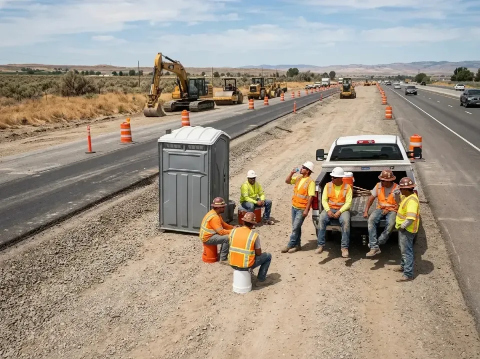 highway-road-construction-crew-007 — frequently asked questions, Porta Potty and Restroom Rentals in Bayonet Point, FL